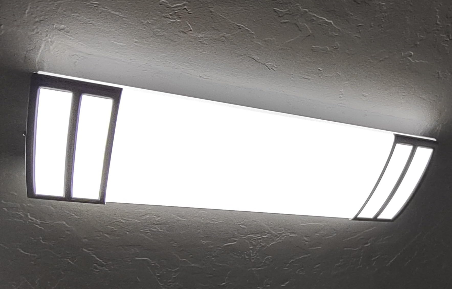 FAITHSAIL 2FT LED Light 20W 2200lm LED Linear Flush Mount Lights, 4000K Neutral White, 2 Foot Kitchen LED Lighting Fixture Ceiling for Craft Room, Laundry, Fluorescent Tube Replacement customer photo 2