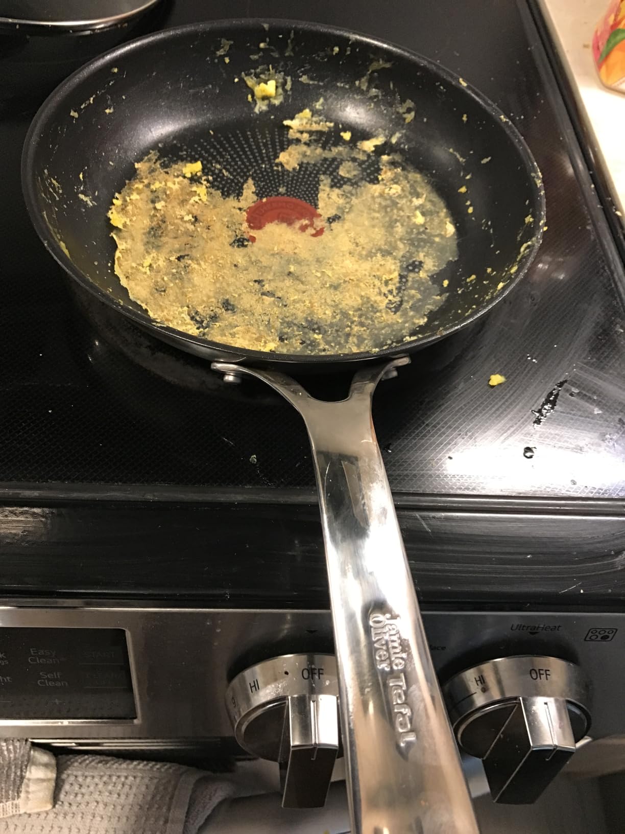 T-Fal x Jamie Oliver Nonstick Coated Stainless Steel Pan 11-Inch, Induction Compatible, Oven Safe up to 500°F, Chef's Stainless Steel Skillet, Frying Pan, Silver customer photo 2
