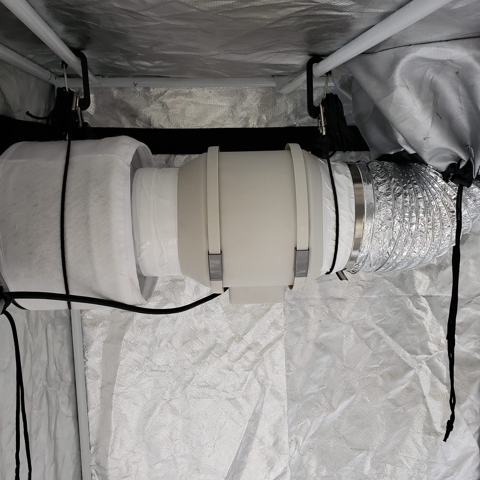 Spider Farmer 6 Inch Air Filtration Kit with RJ12 Speed Controller customer photo 2