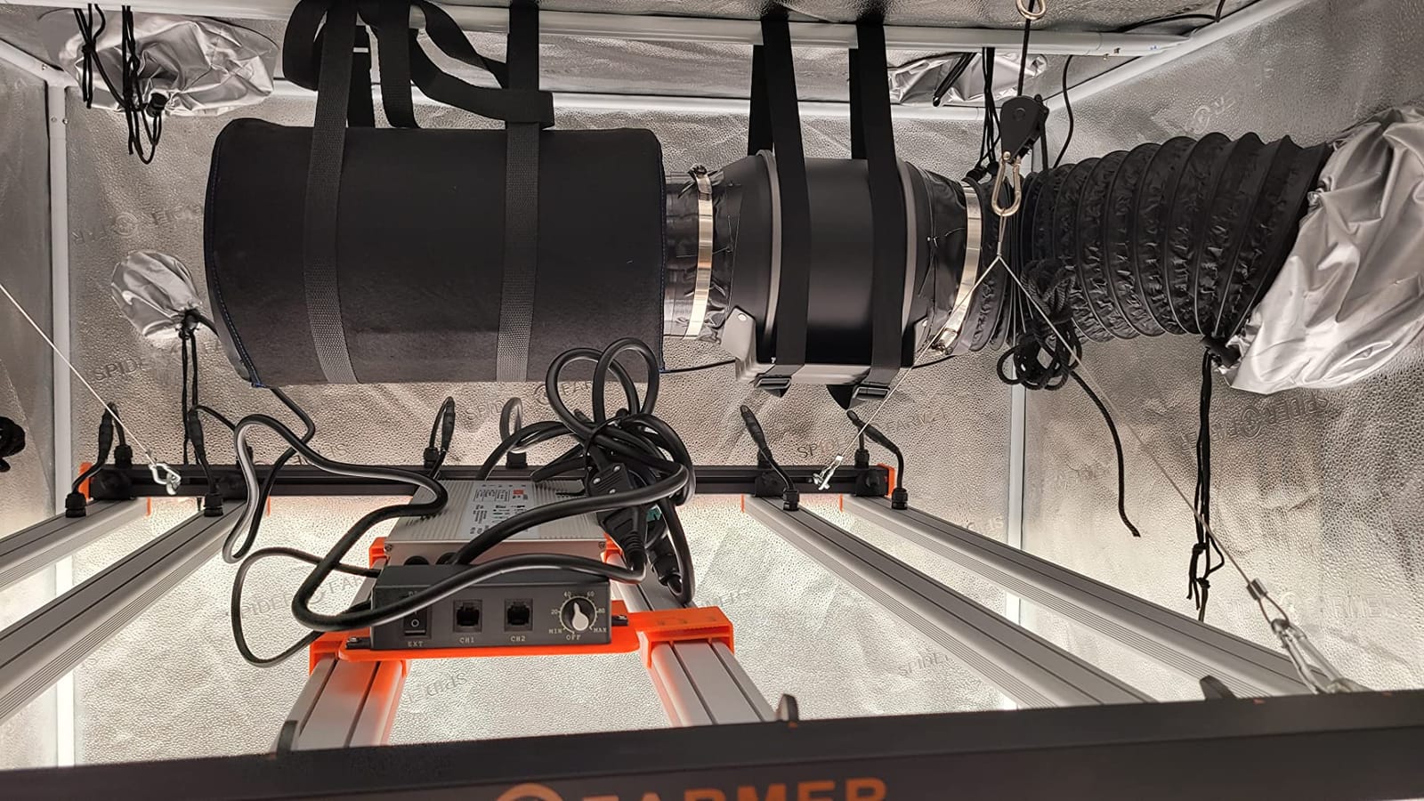 Spider Farmer SE5000 LED Grow Light 480W for 4x4 Grow Tents, App‑Controlled customer photo 2