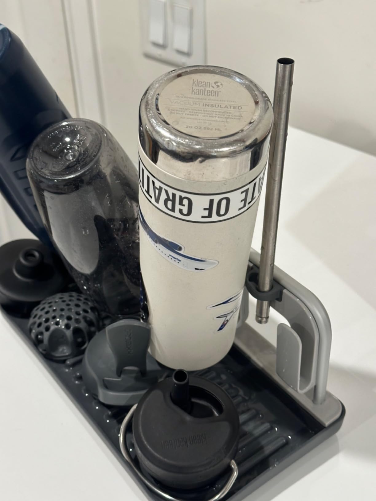 OXO Good Grips Aluminum Frame Bottle Drying Rack customer photo 1