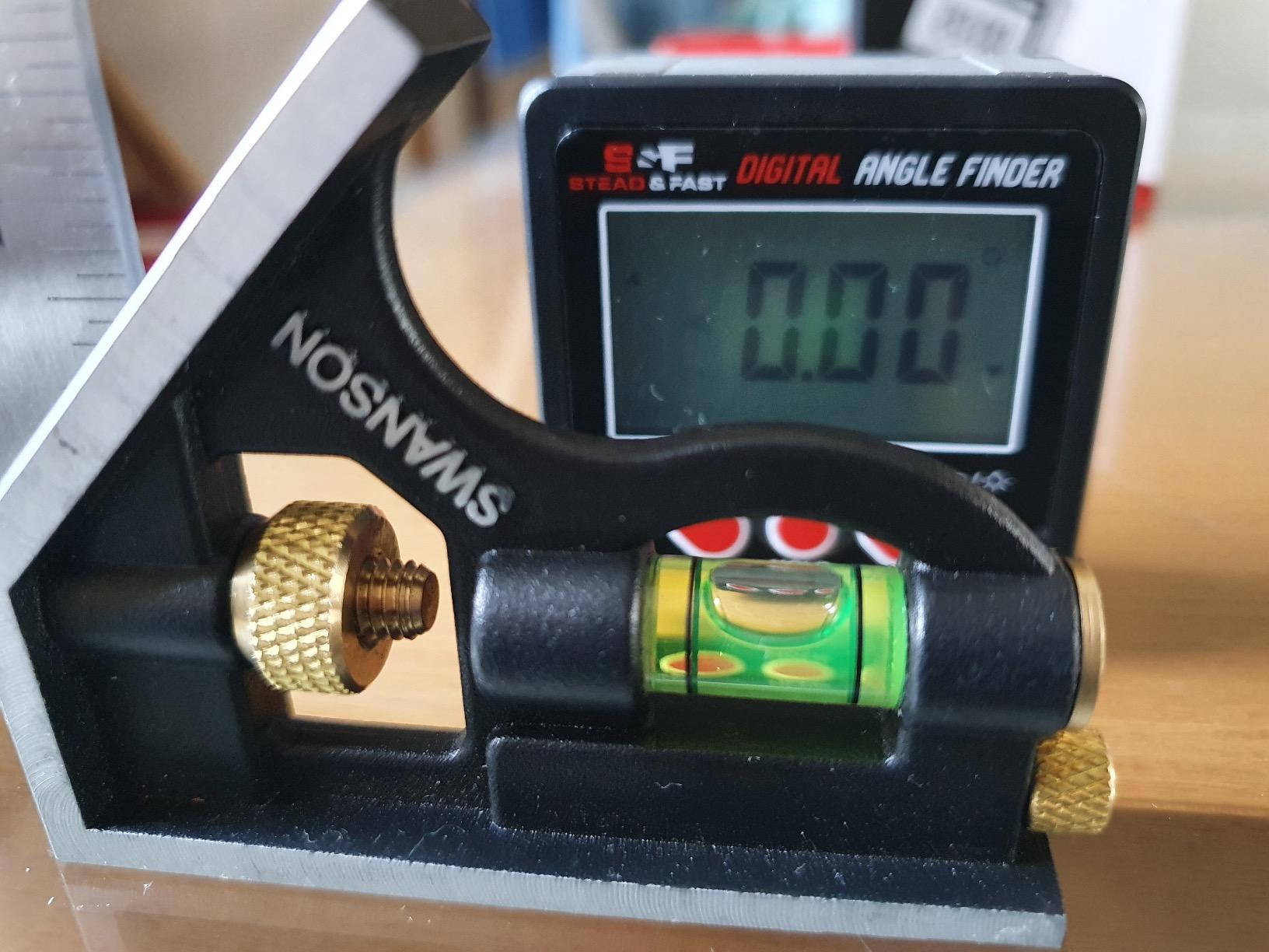 S&F STEAD & FAST Digital Angle Gauge Magnetic, Angle Cube for Table Saw customer photo 2