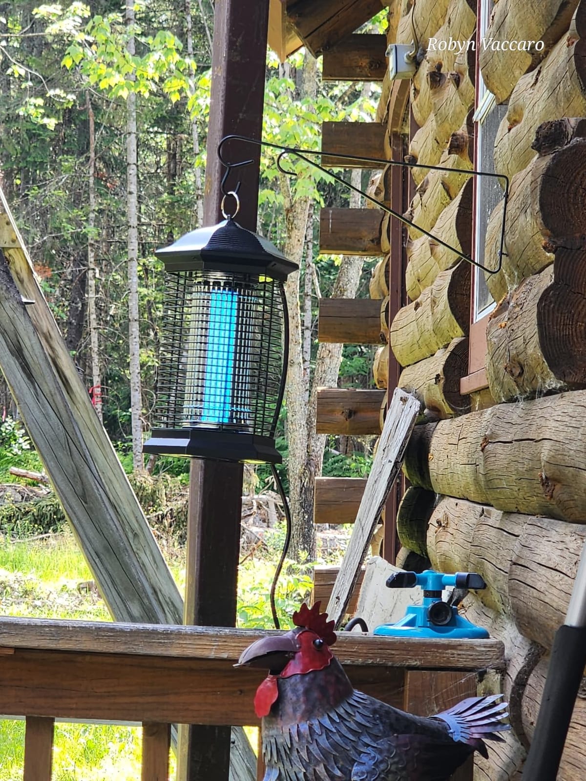 AMUFER Bug Zapper Outdoor & Indoor, 18W & 4400V, 1/2 Acre, 5.5-Ft Cord customer photo 1