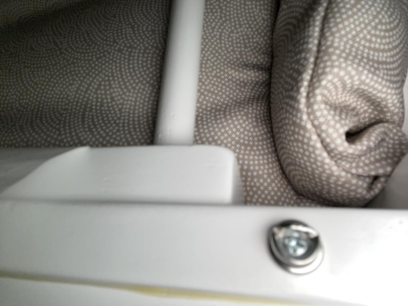 Storkcraft Premium Hoop Glider & Ottoman, Natural/Pink customer photo 1