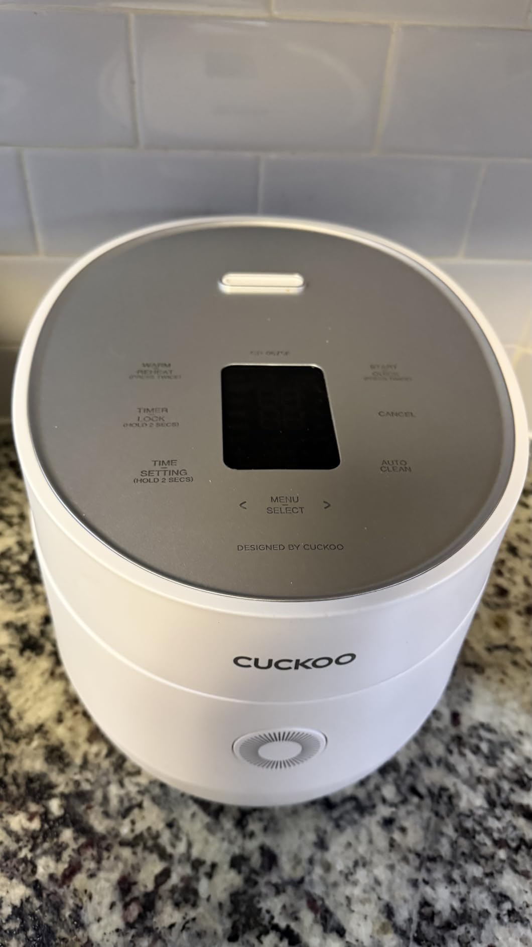 CUCKOO Micom Fuzzy Logic Rice Cooker, 12-Cup Cooked, Gray, CR-0675FG customer photo 2