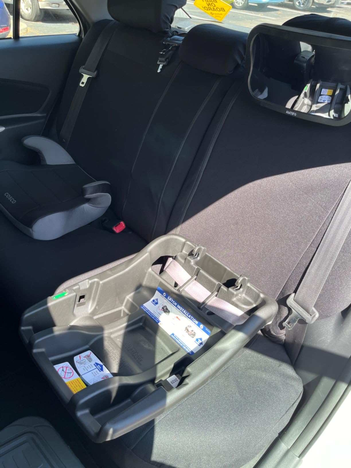 Baby Trend EZ-Lift™ Plus Infant Car Seat Base, Black – Secure Click-in Attachment, Adjustable Recline Positions, Easy-Leveling Setup, Everyday Convenience for Growing Families customer photo 1