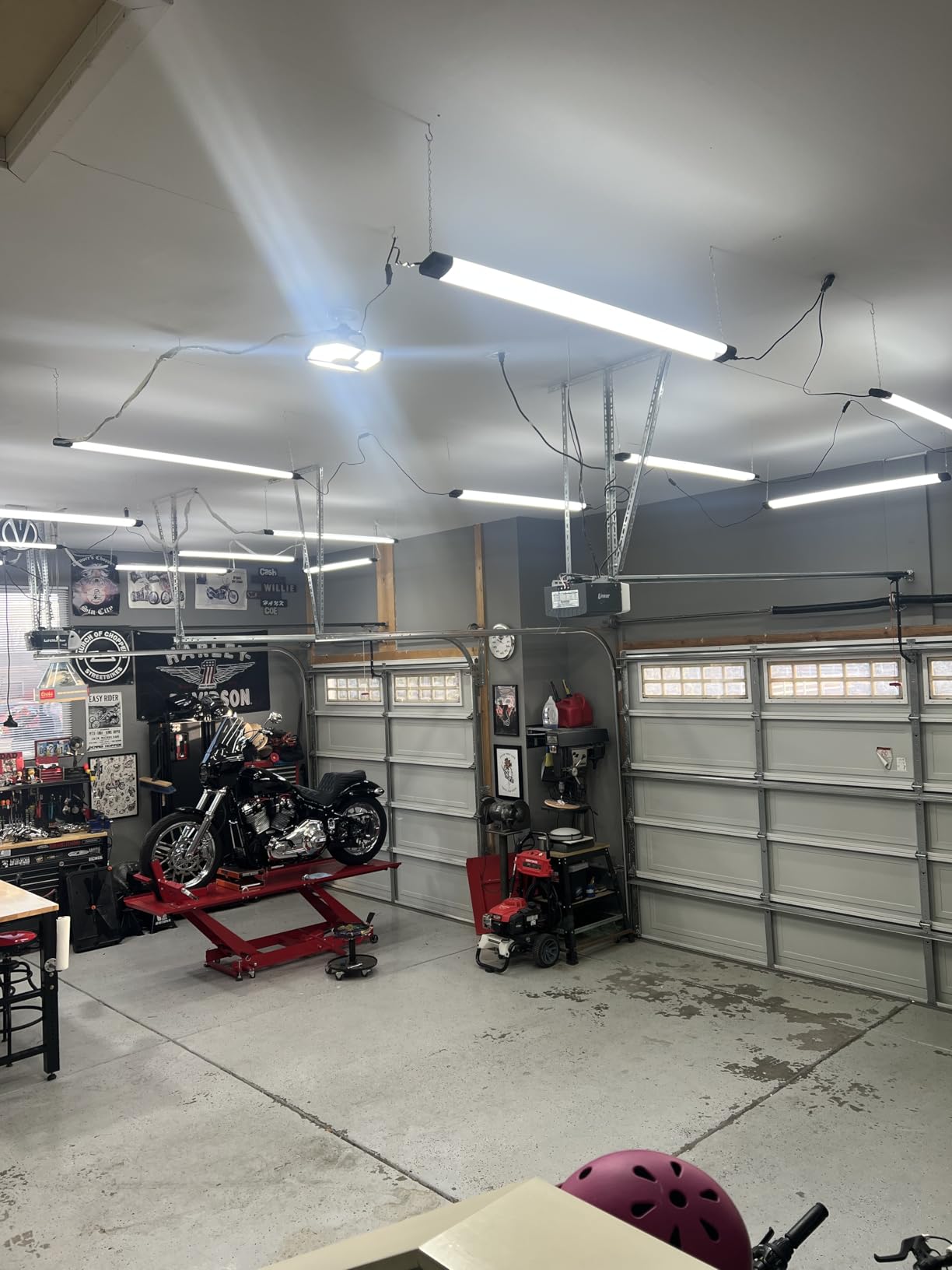 BBOUNDER 4Pack 4FT LED Shop Light, 65000K, 40W=250W, Linkable for Garage customer photo 1