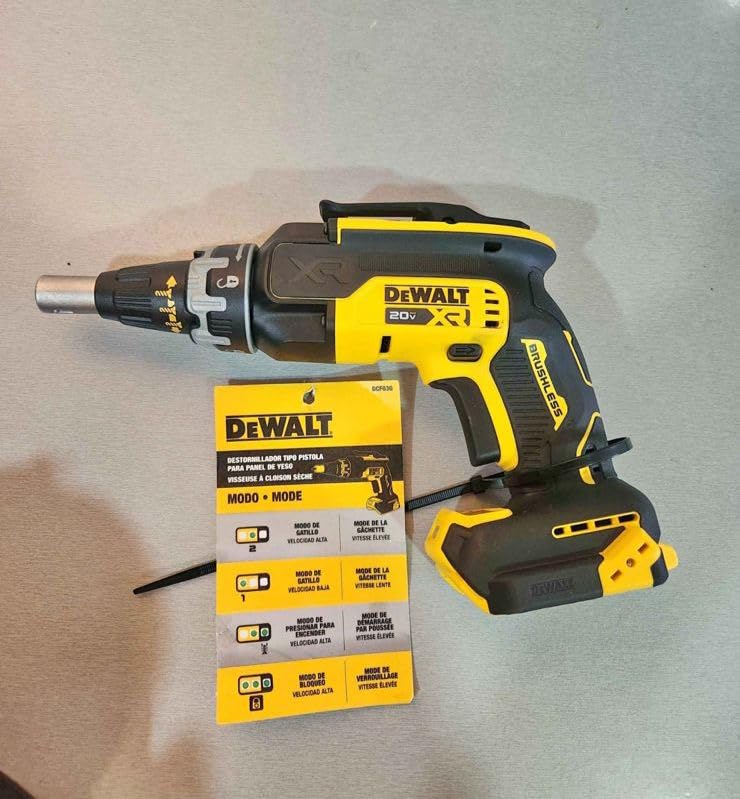 DEWALT 20V Max Drywall Screwgun, Tool Only (DCF630B) customer photo 2