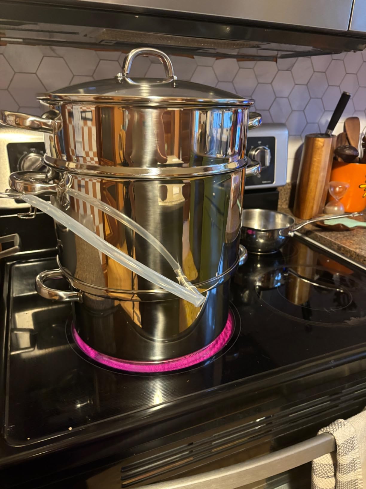 Cooks Standard Steam Juicer Pot 11 Quart Stainless Steel customer photo 2