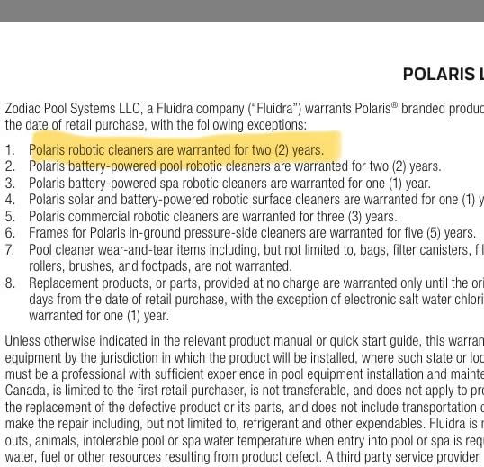 Polaris Freedom Cordless Robotic Pool Cleaner, Cable-Free customer photo 1