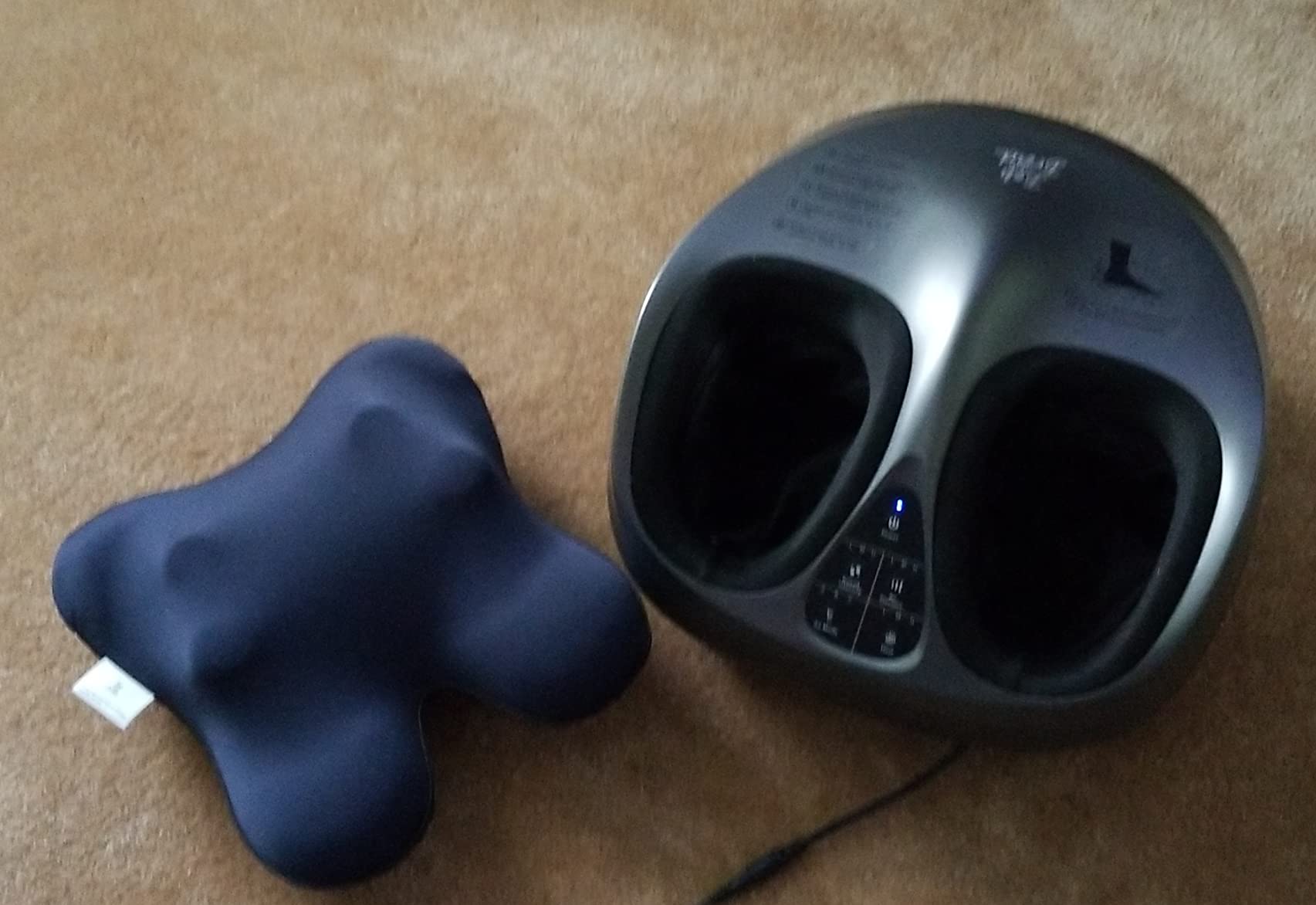 BOB AND BRAD Lite Foot Massager FSA Eligible HSA, Shiatsu Foot Massager with Heat for Neuropathy & Plantar Fasciitis Relief, Electric Deep Kneading Feet Massager Machine, Birthday Gifts for Women Men customer photo 2