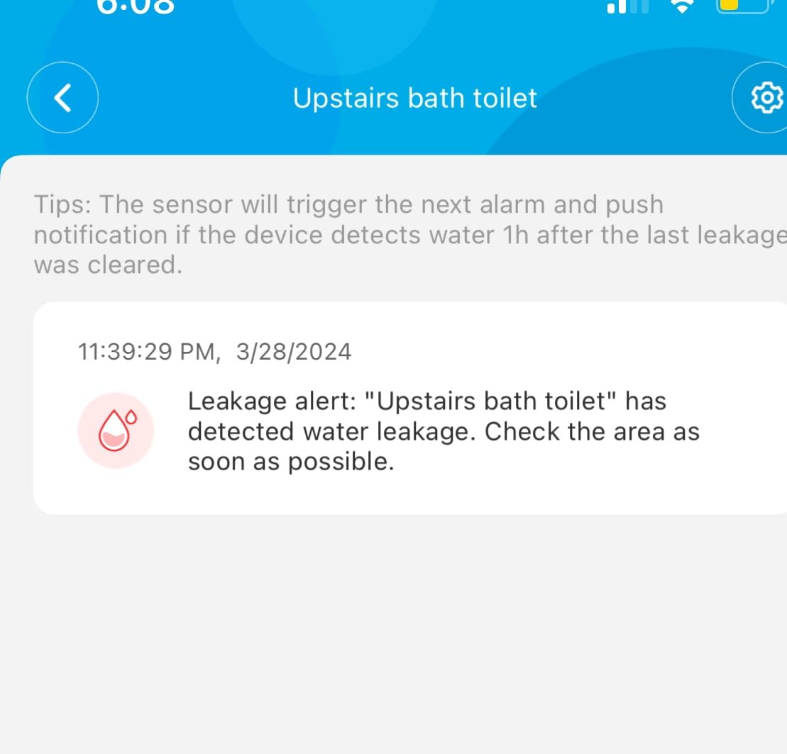 GoveeLife Smart Water Leak Detector 2 with 1968ft Ultra-Long Range, 6 Pack customer photo 2