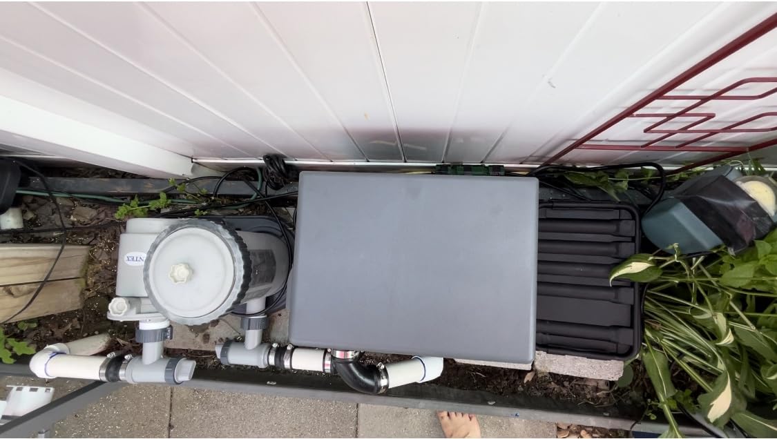 XtremepowerUS Pool Heat Pump 14,800 BTU, Above Ground Swimming Pool Heater for Pools Up to 4,000 Gallons, Titanium Heat Exchanger, 115V/60Hz customer photo 2