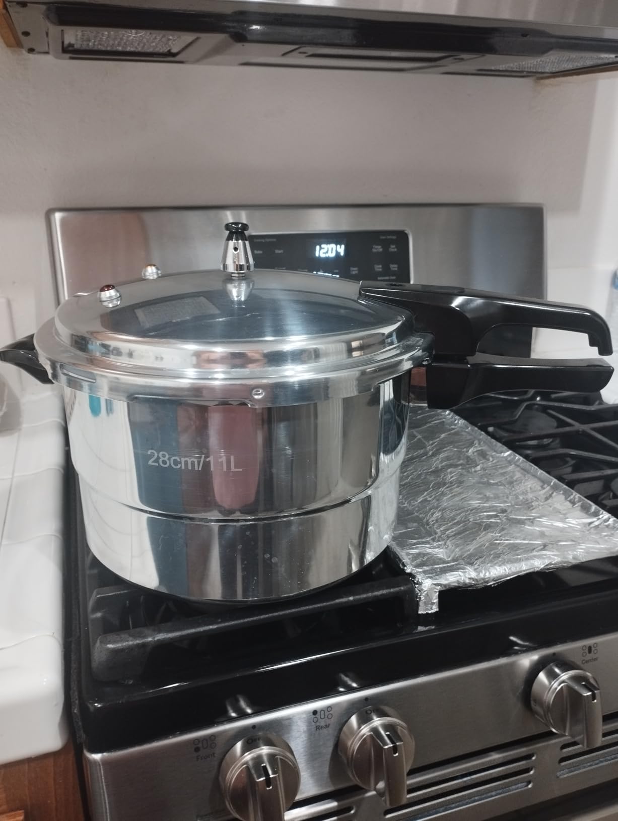 WantJoin 8Qt Aluminum Pressure Cooker w/Release Valve & Multiple Protective Devices,Pressure Canner Compatible with Gas & Induction Cooker,Canner Rack Included customer photo 1