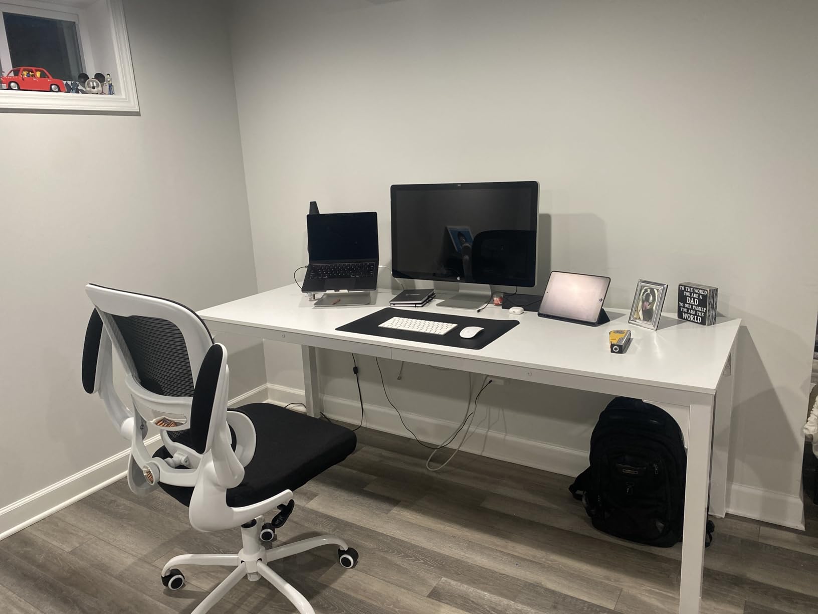 Tribesigns 78.7 Inches Extra Long Computer Desk 2 Person Desk, Double Long Desk, Workstaion for Home Office customer photo 2