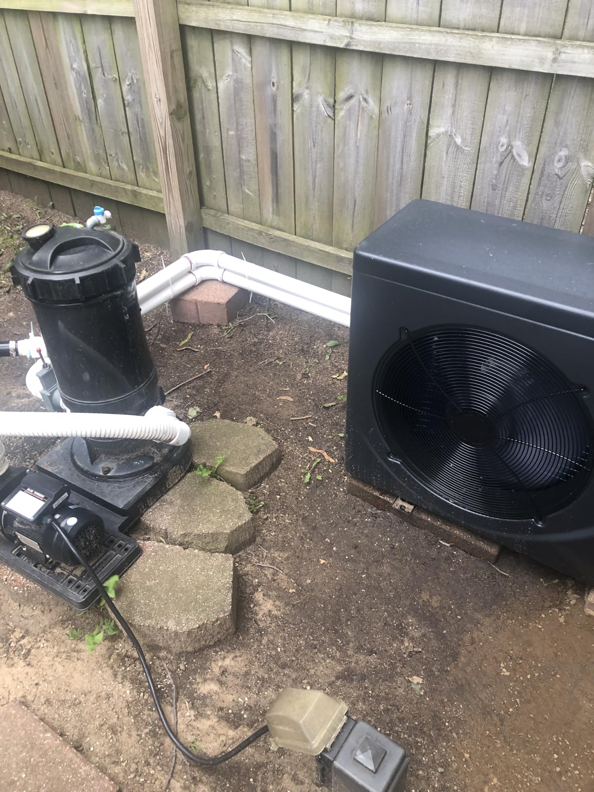 Raypak Crosswind 30i 28,000BTU Electric Swimming Pool Heat Pump Heater, 208/230V Hard Wired Inverter Technology, WiFi, Above Ground & In Ground Pool and spa Heater and Chiller, 7500 Gallon, Heat Cool customer photo 2