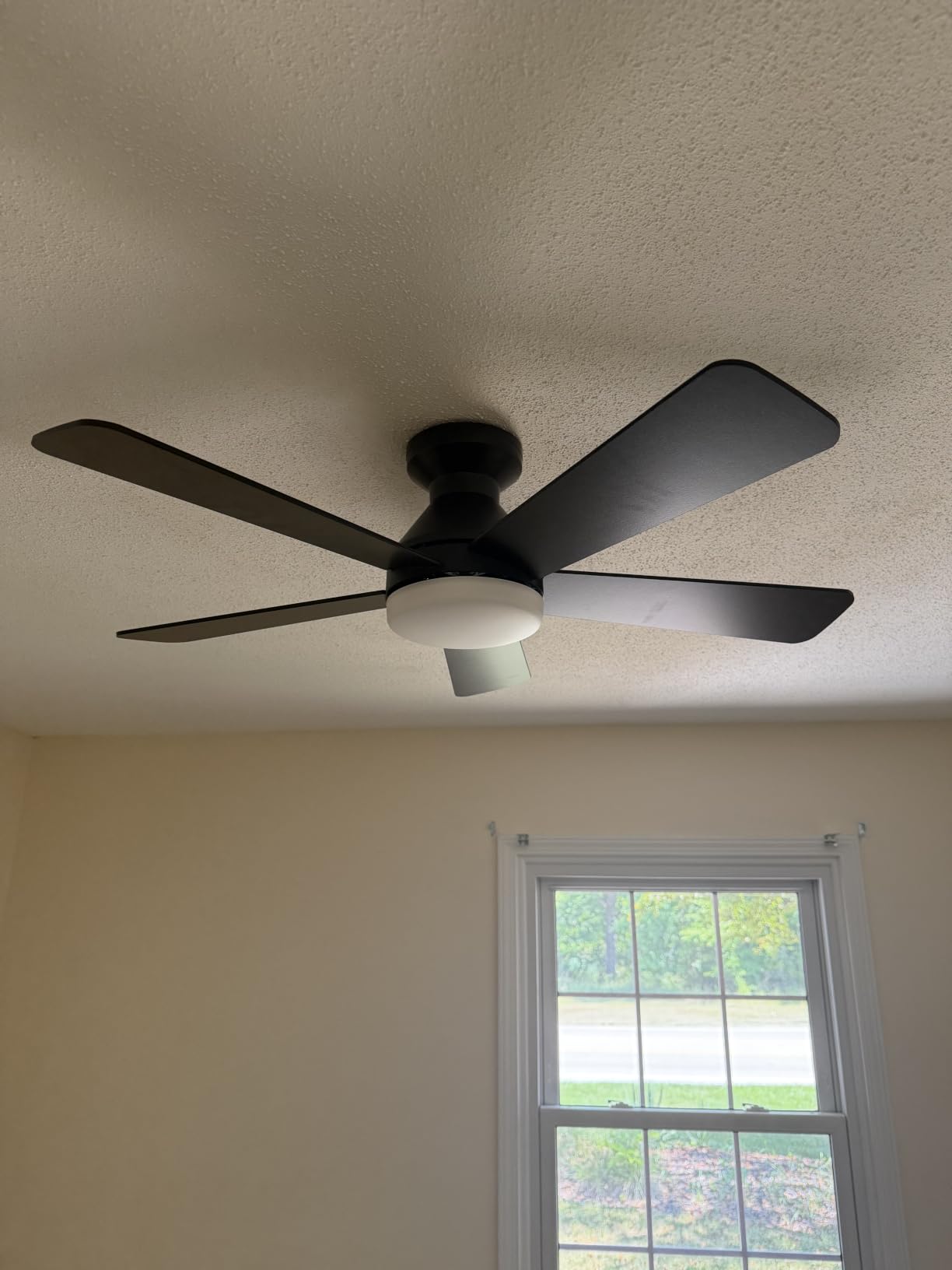 addlon 42 Inch Black Low Profile Ceiling Fans with Lights and Remote customer photo 1