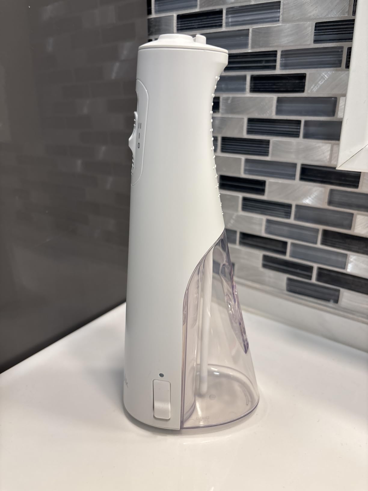 Waterpik Cordless Pulse 3100 Portable Water Flosser, Rechargeable, White customer photo 1