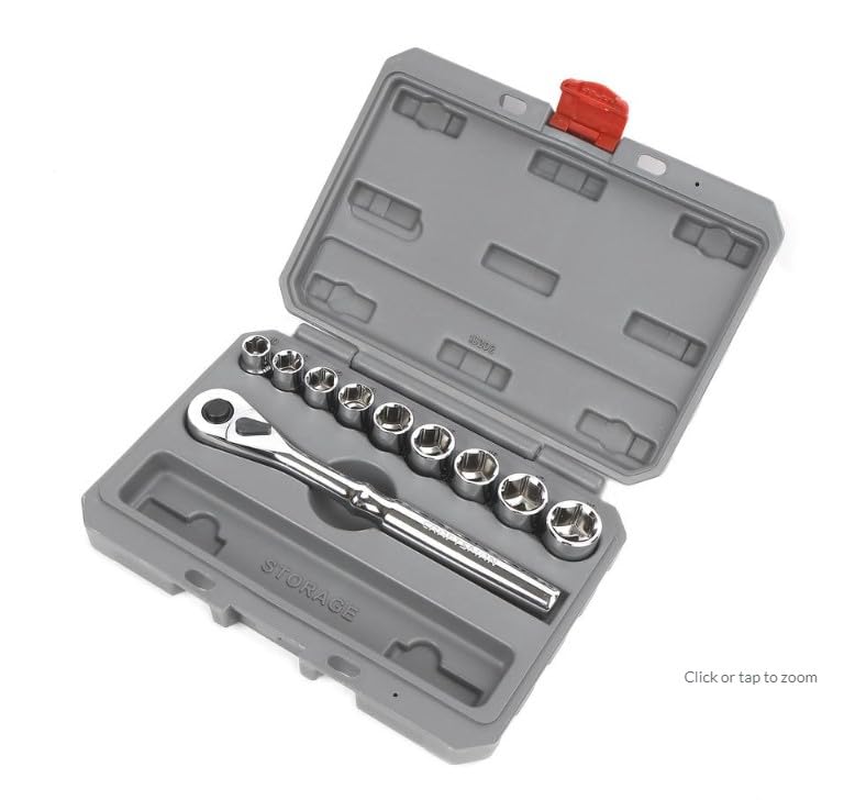 CRAFTSMAN Mechanics Tool Set, Metric, 3/8 Inch Drive, 10 Piece (CMMT34564) customer photo 2