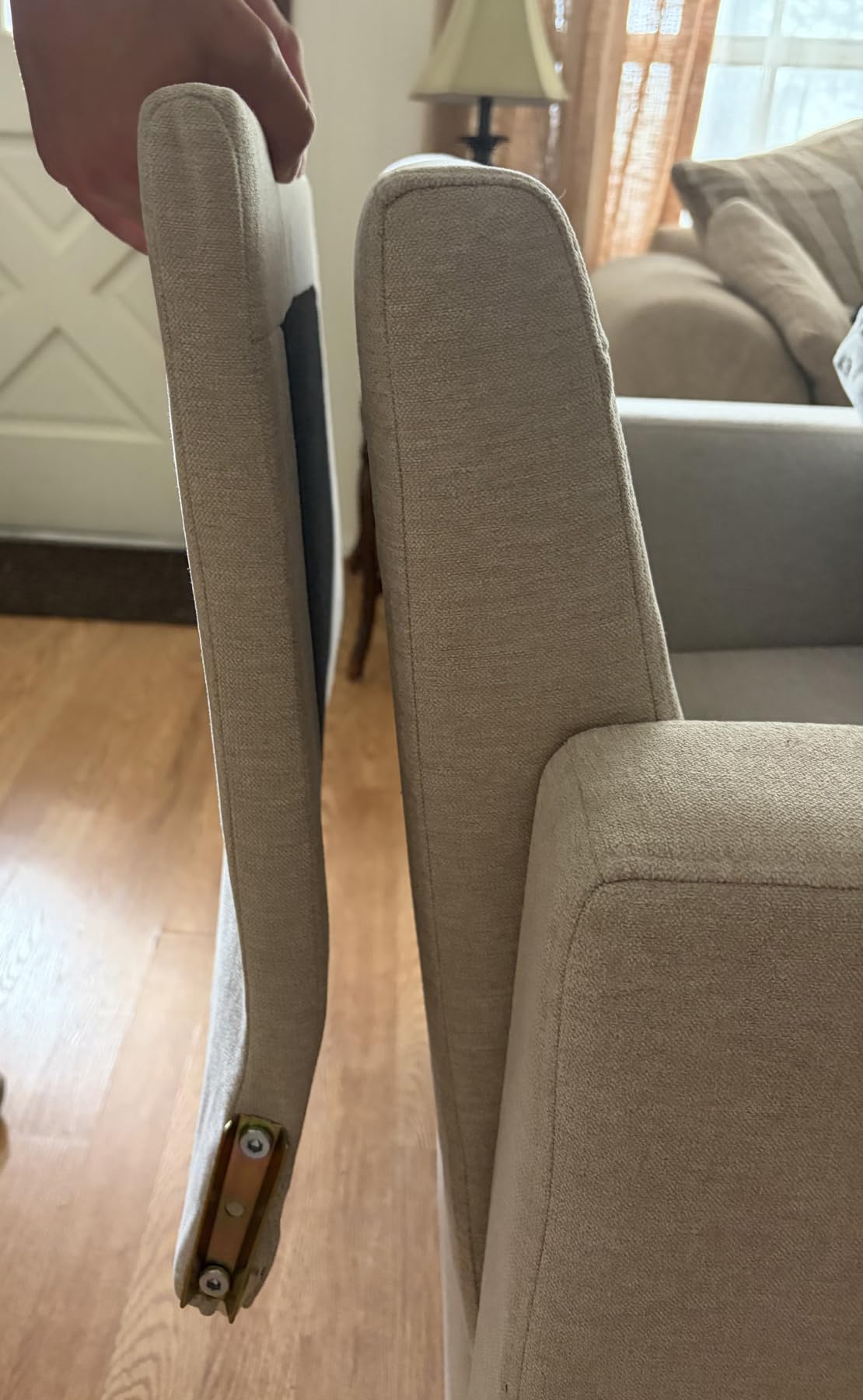 Weture Mid-Century Accent Chair, Dark Grey Armchair Living Room Chairs customer photo 1