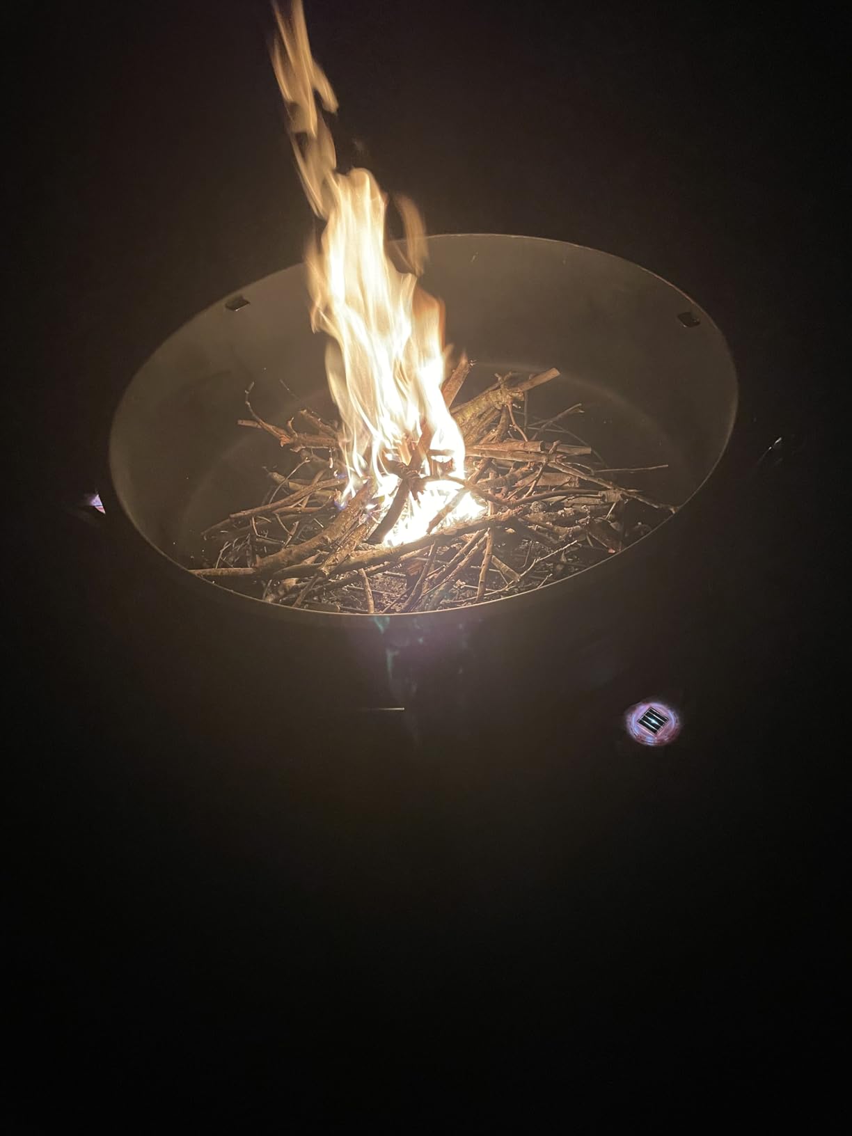 EcoNook 36 Inch Fire Pit with Grill & Lid, 3 in 1 Fire Pit customer photo 1