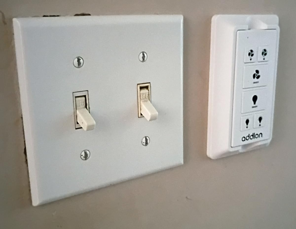 addlon 52 Inch Ceiling Fans with Lights and Remote Control, Wall Switch customer photo 2