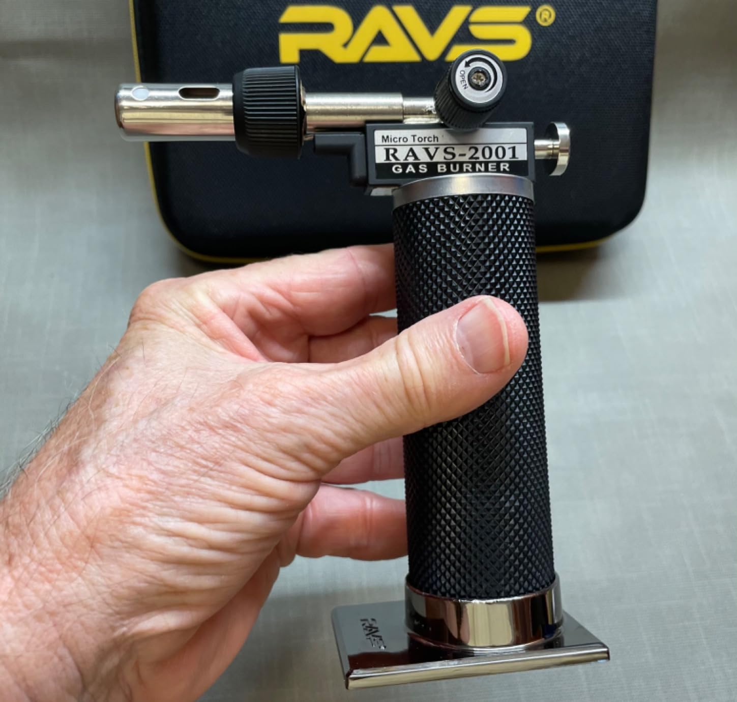 RAVS Butane Soldering Iron Kit, 14-Piece Multi-Function Butane Torch Kit customer photo 2