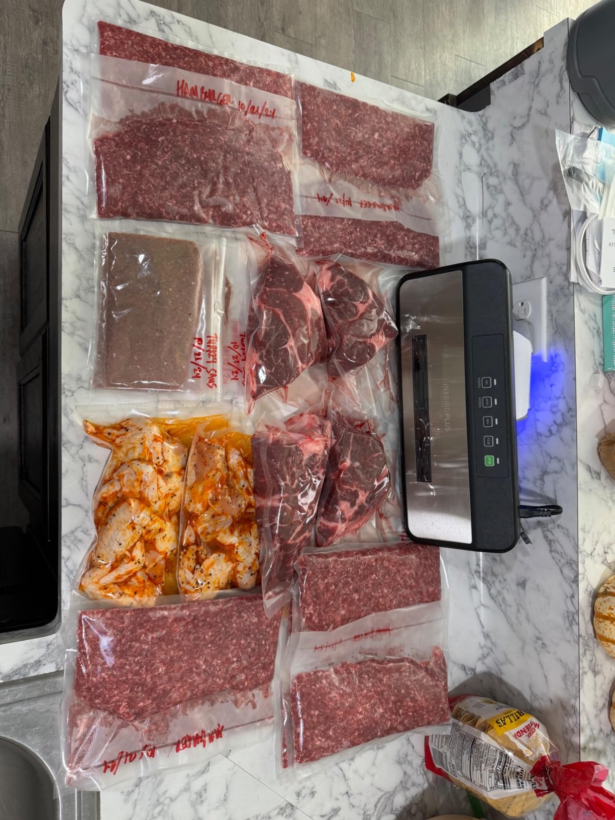 INKBIRD Pro Vacuum Sealer Machine INK-VS04, 160W Dual Pump, Liquid Mode customer photo 2