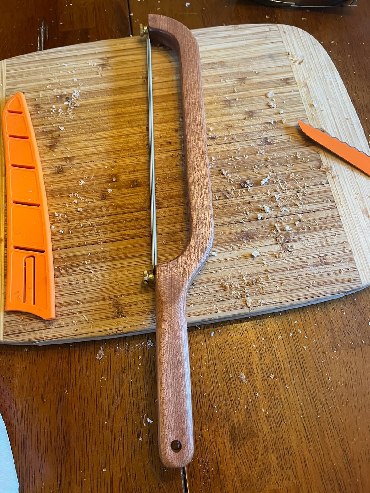 Uprichya Bread Knife for Homemade Bread,Sourdough Bread Slicer, Easy to Cut customer photo 2