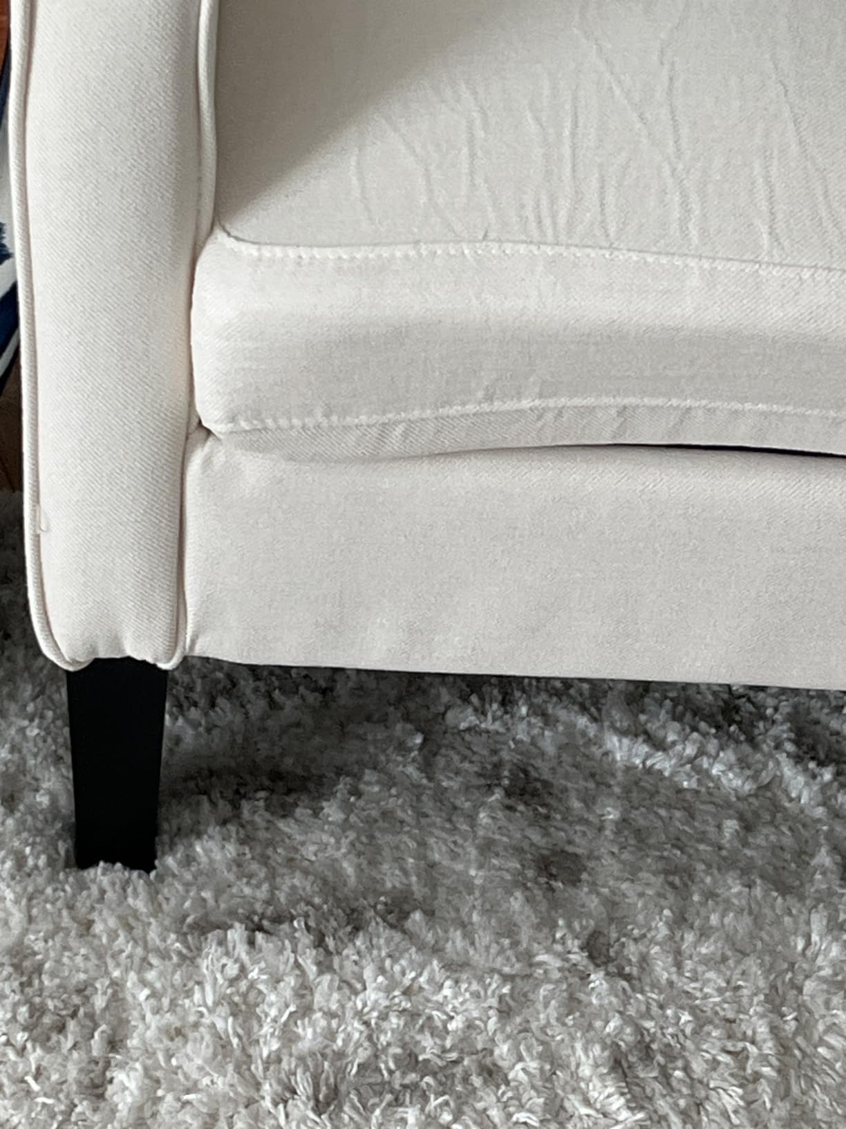 VINGLI Olive Green Accent Chair, Upholstered Armchair for Living Room customer photo 2
