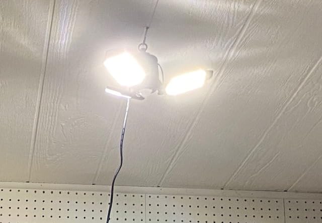 Motion Sensor Garage Light Plug in, 8000LM 6500K Shop Light 3 Modes customer photo 2