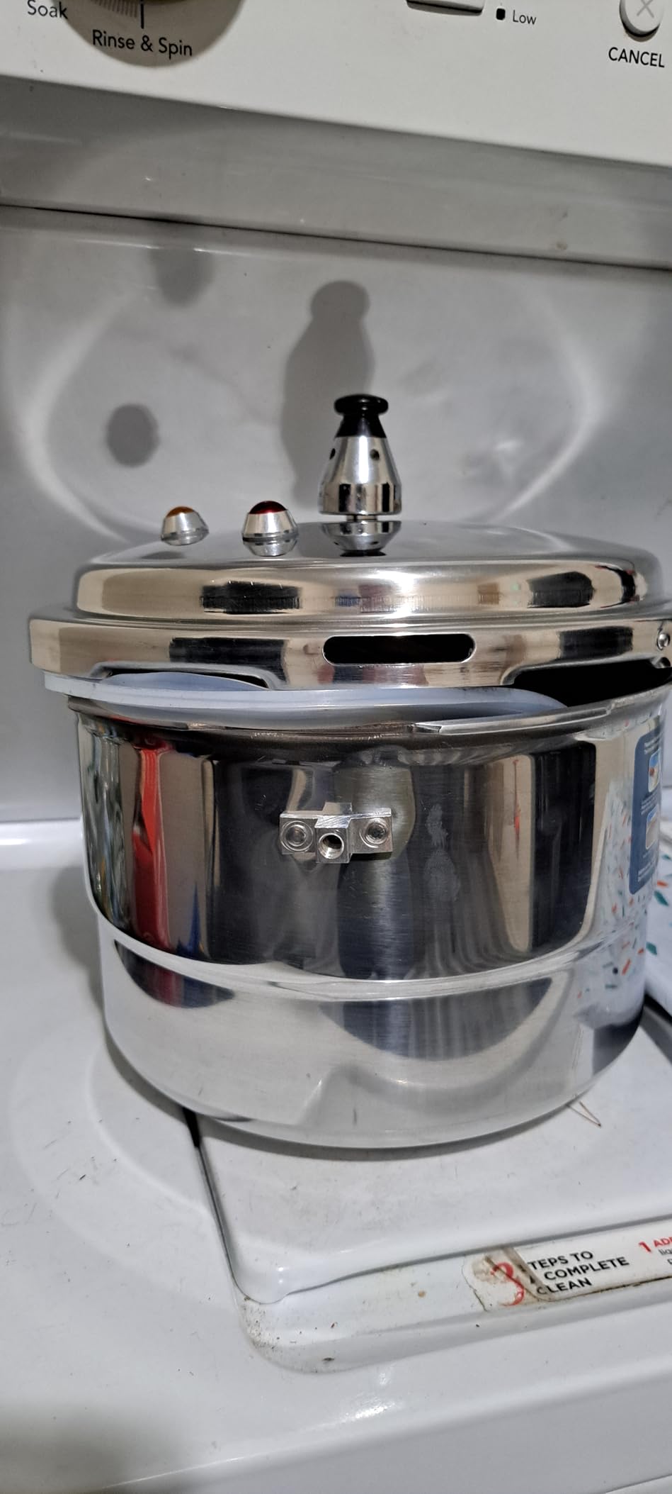 WantJoin 16Qt Aluminum Pressure Cooker w/Release Valve & Multiple Protective Devices,Pressure Canner Compatible with Gas & Induction Cooker,Canner Rack Included customer photo 1