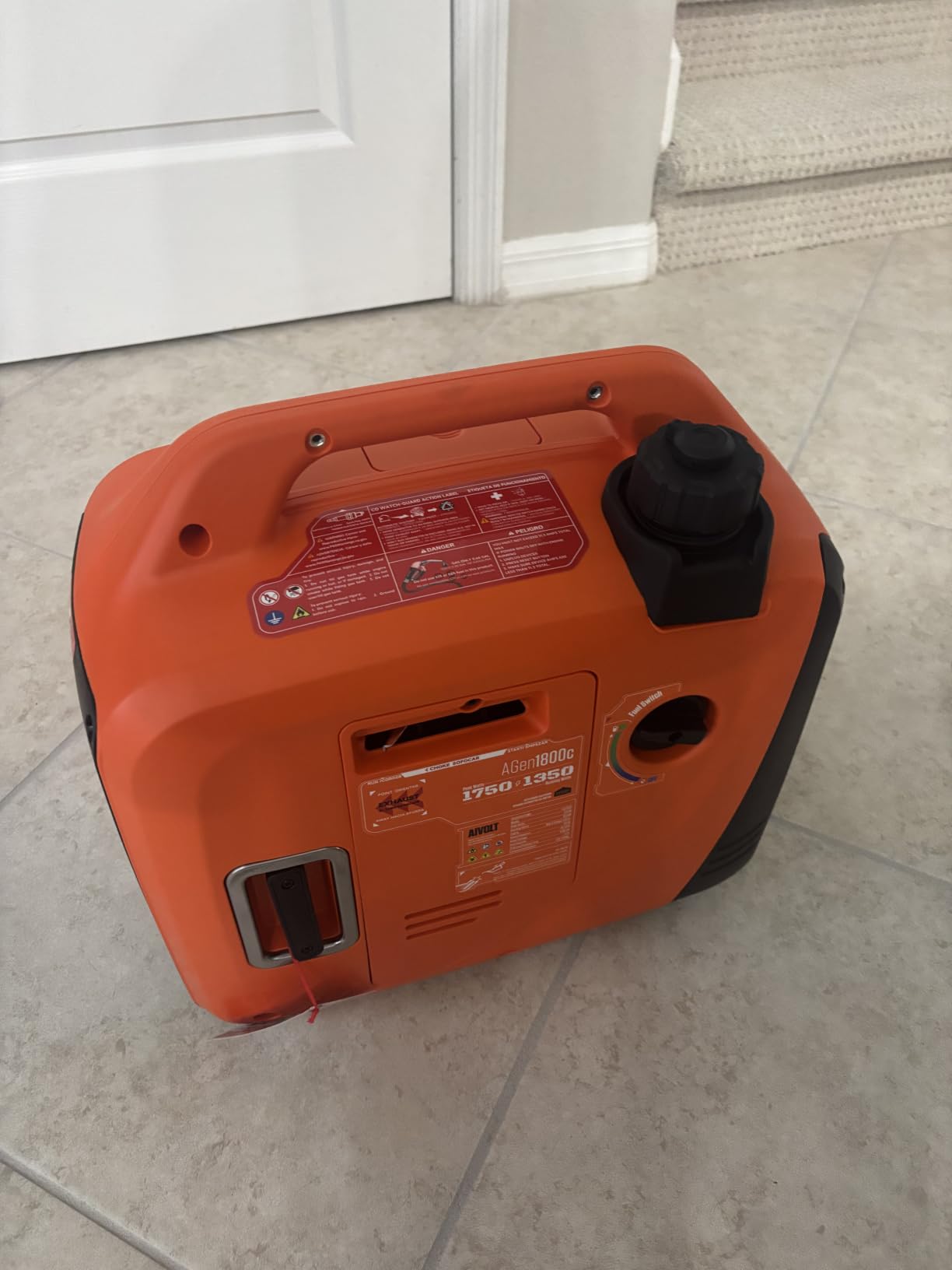 AIVOLT 4300W Dual Fuel Inverter Generator 53dB Quiet for RV Camp Home customer photo 1