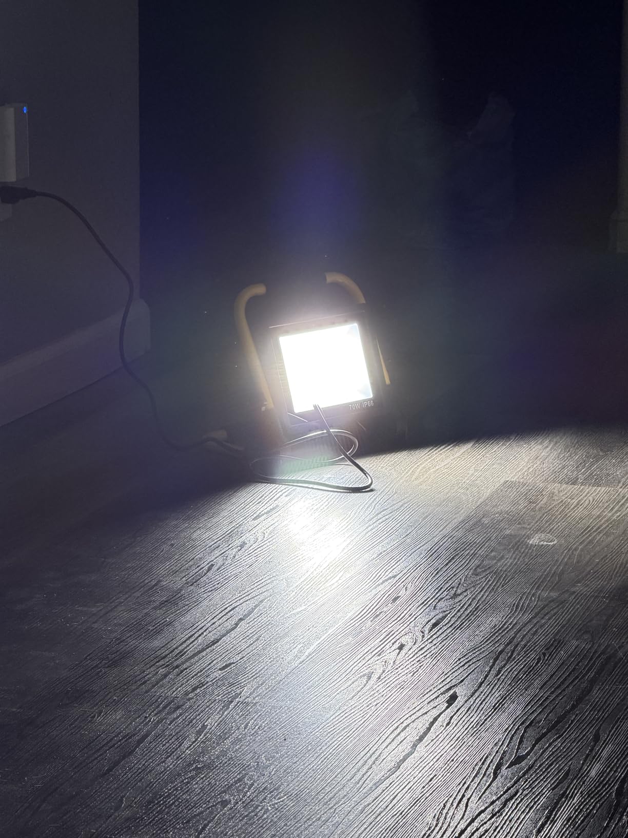 10000 Lumen LED Work Light: Portable Work Light with 6FT Cord - IP66 Waterproof Flood for Indoor/Outdoor Job Site Workshop Construction Garage Lighting, Tool Gifts for Men, Dad, Him customer photo 1