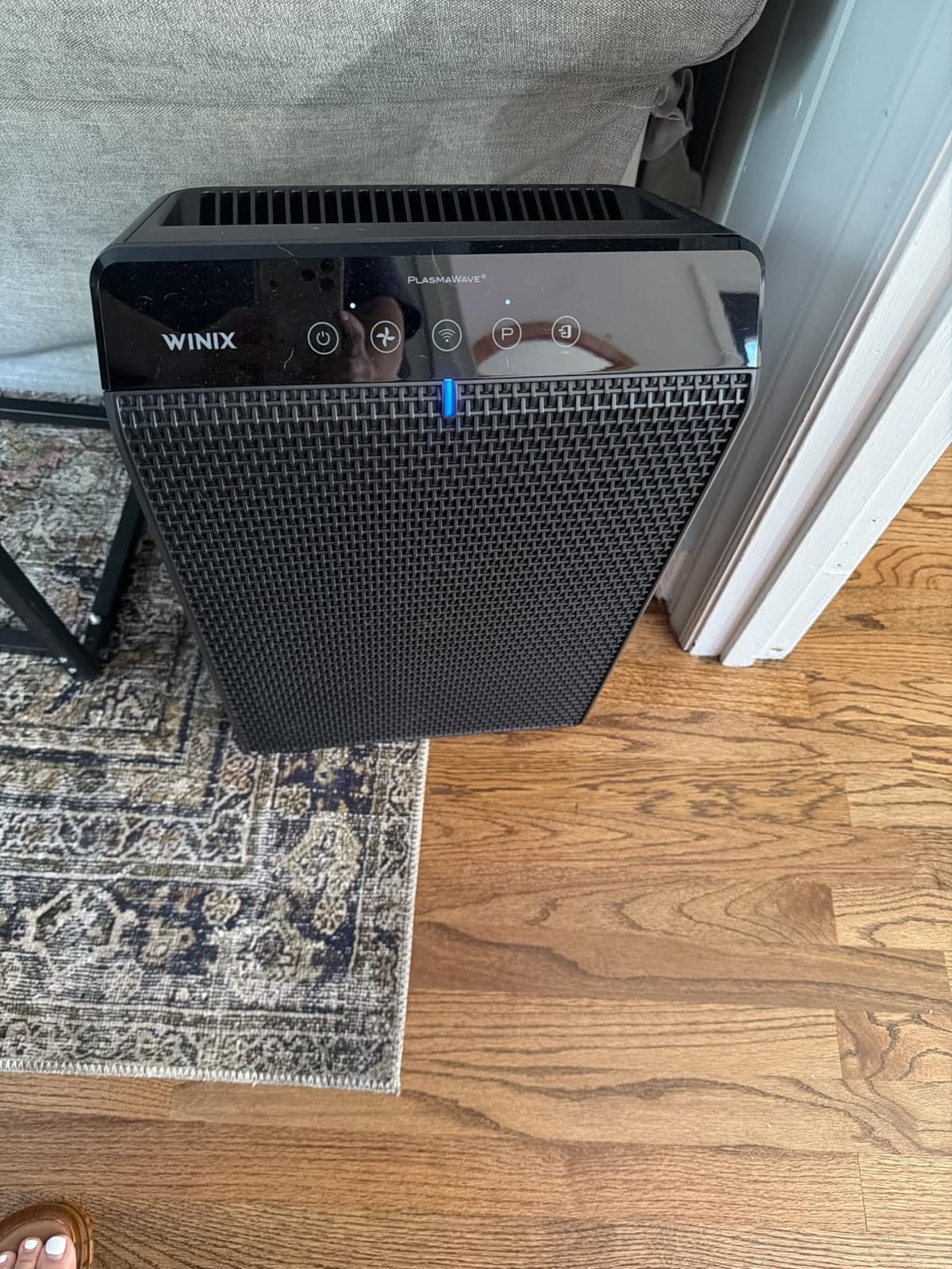 WINIX 5520 Air Purifier for Home Large Room Up to 1882 Ft² in 1 Hr With Air Quality Monitor, True HEPA, High Deodorization Carbon Filter and Auto Mode, Captures Pet Allergies, Smoke, Dust. customer photo 1