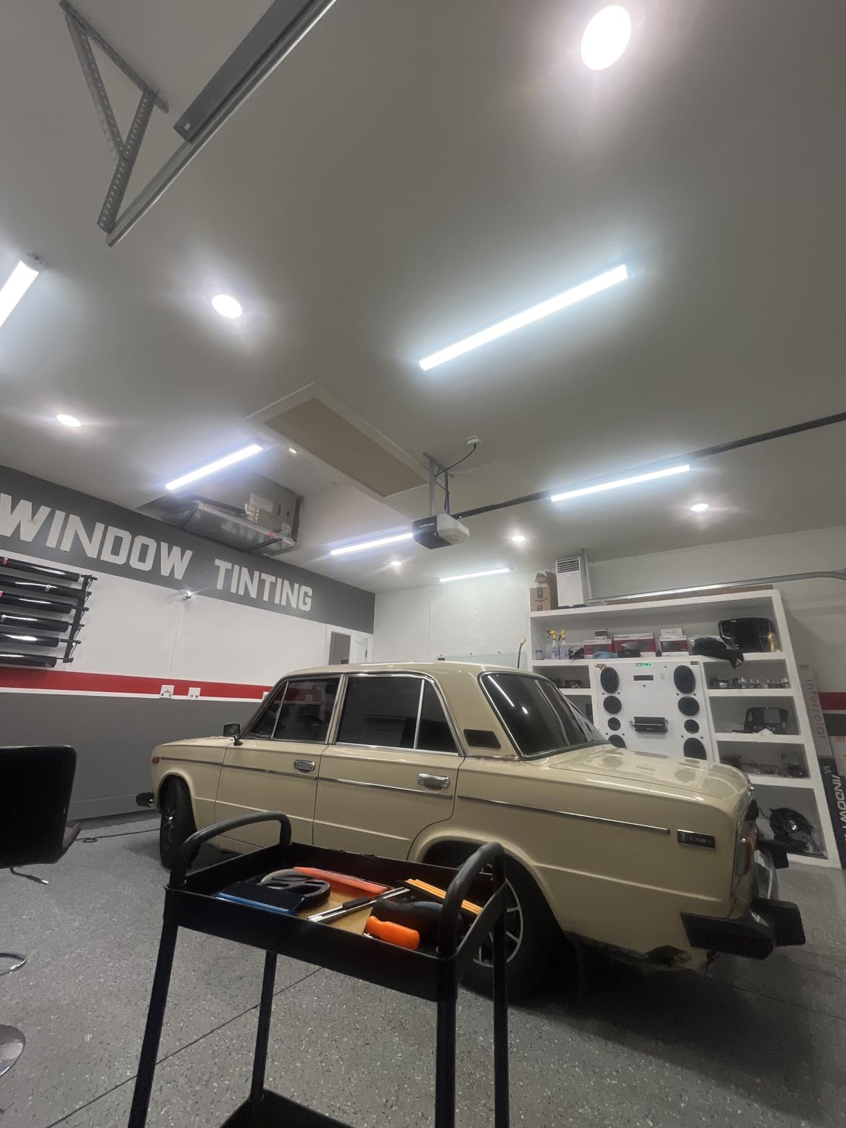 ALUSSO® LED Shop Lights 4FT for Garage, 4800LM Adjustable 20W/30W/40W, 5CCT 2700K 3000K 4000K 5000K 6500K, 120V, Warm to Cool Daylight Linkable Shop Lights for Workshop, ETL, 2 Pack customer photo 2