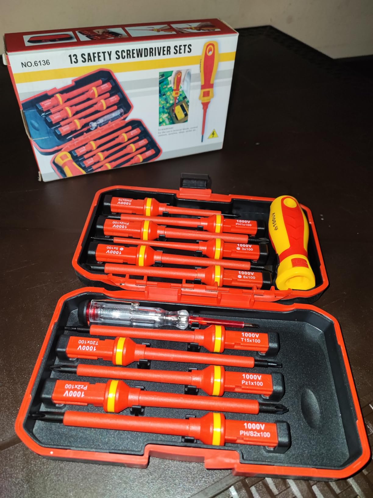 13PCS Electrician Screwdriver Set, 1000V Insulated customer photo 1