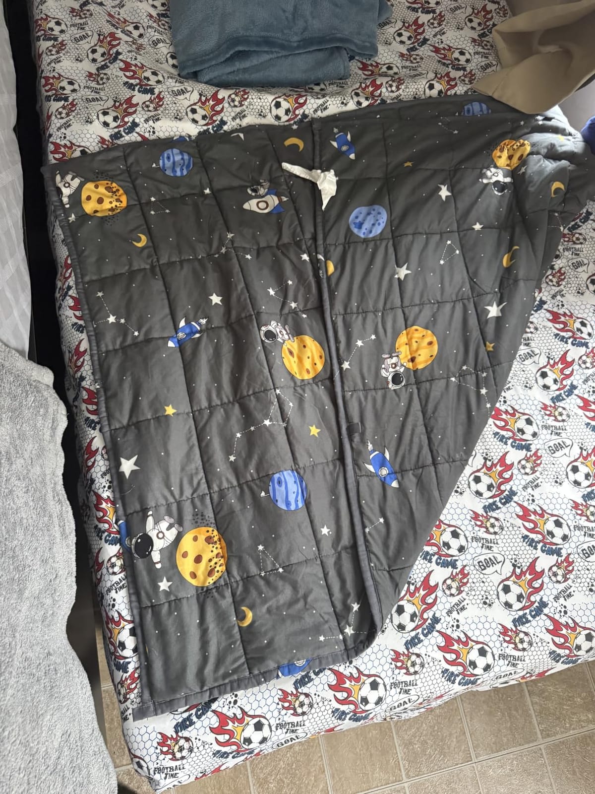 Sivio Weighted Blanket for Sleep, 7lbs, 41 x 60 inches customer photo 1