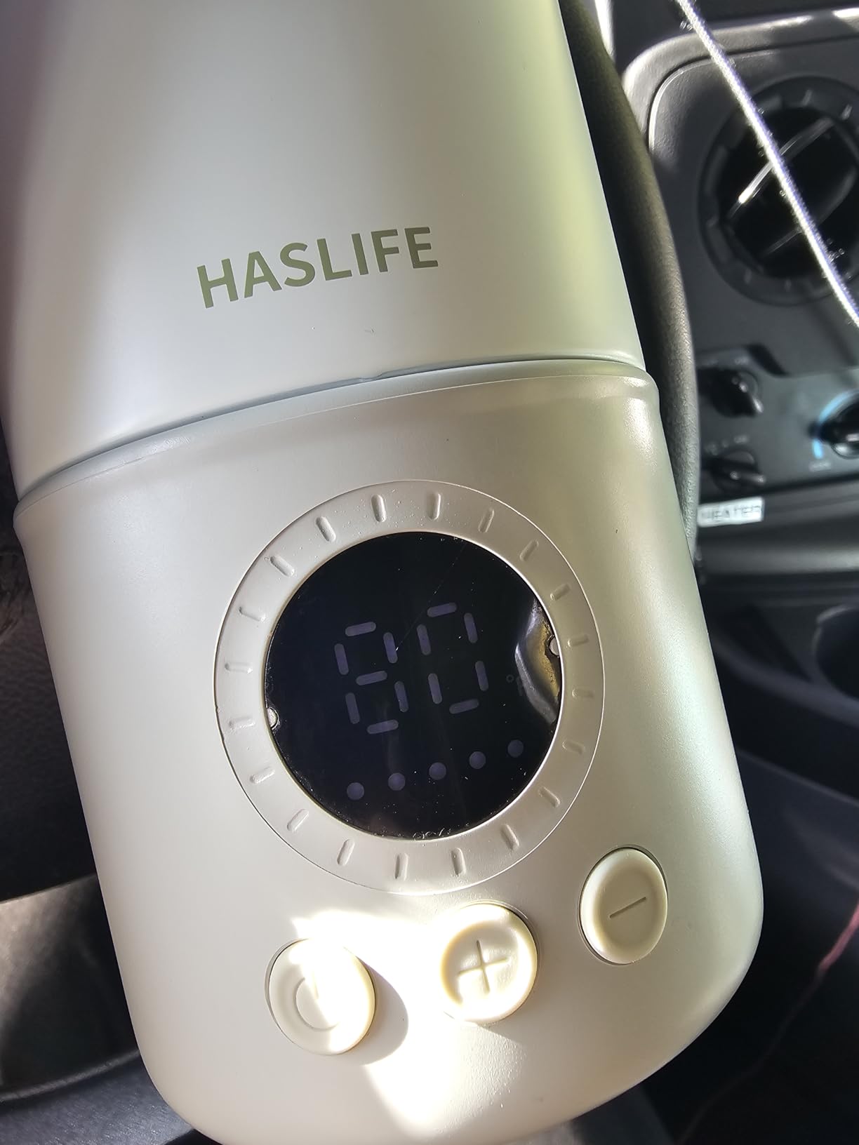 Portable Bottle Warmer for Travel, Fast Heating Baby Bottle Warmer with Keep Warm Function, Portable Milk Warmer for Breast Milk & Formula, 13oz Large Capacity On-the-Go Feeding Solution customer photo 1