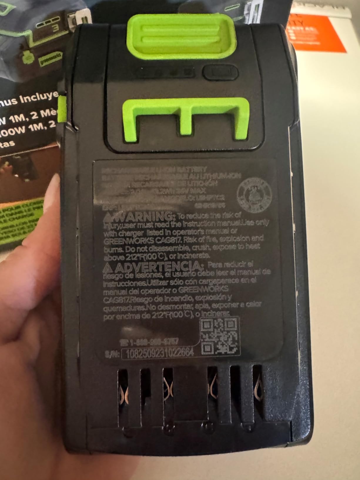 GREENWORKS 24V 1/2