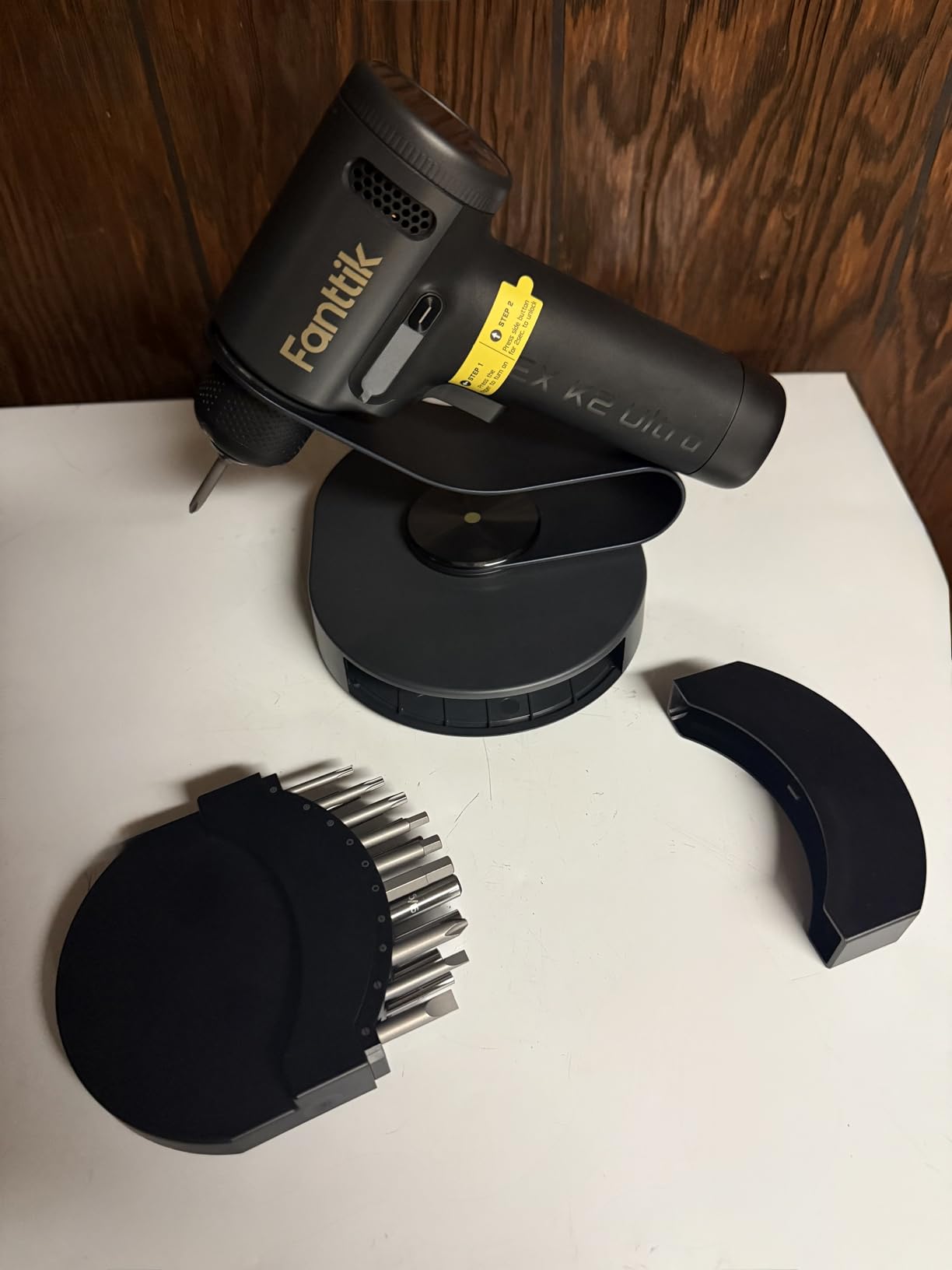 Fanttik K2 Ultra Cordless Drill, Brushless Drill Driver Kit customer photo 2