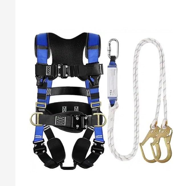 DIJJIG Safety Harness Fall Protection Kit with Shock Absorbing Lanyard customer photo 2