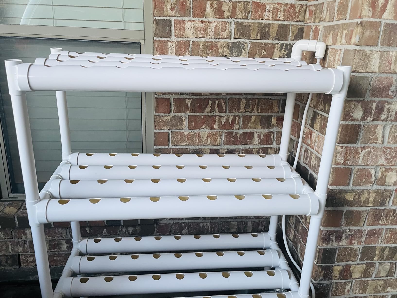 SPECILITE 3-Tier 108 Plant Sites Hydroponics Growing System with Wheels customer photo 1