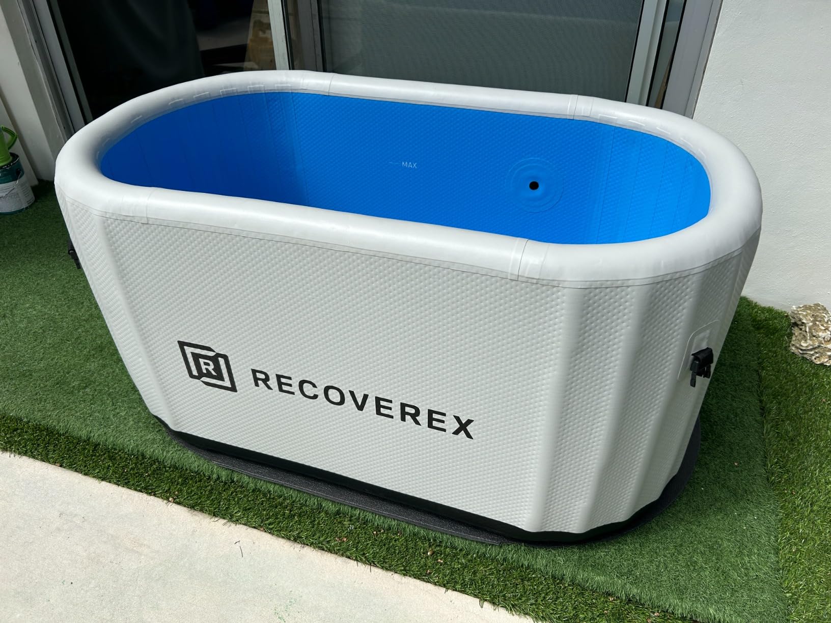 88-Gallon Pro-Grade Cold Plunge Tub with 1125W Water Chiller – Ice-Free At-Home Ice Bath, WiFi App Control, Built-In Filtration + 2 Extra Filters, Carry Handles & Backpack customer photo 2