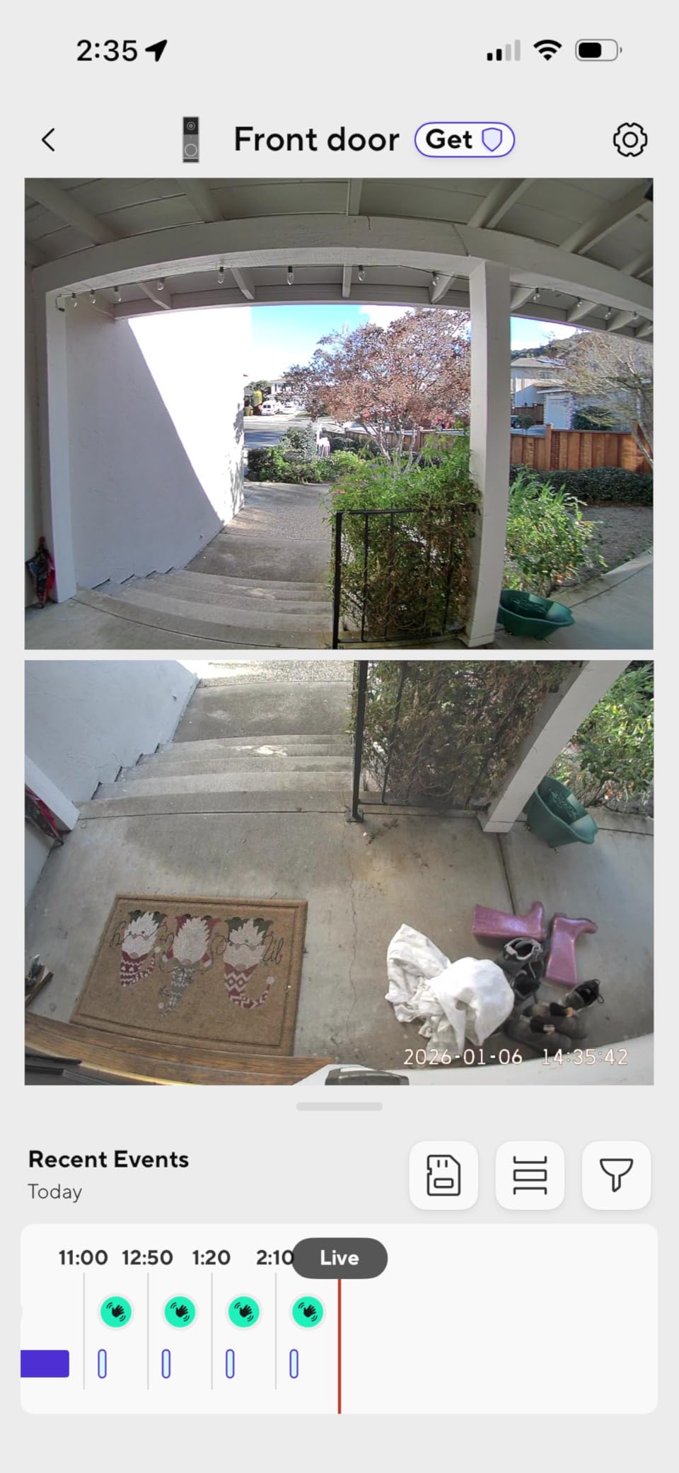 WYZE Video Doorbell Wireless Duo Cam Doorbell Camera WWI-Fi Chime, 2K HD customer photo 1
