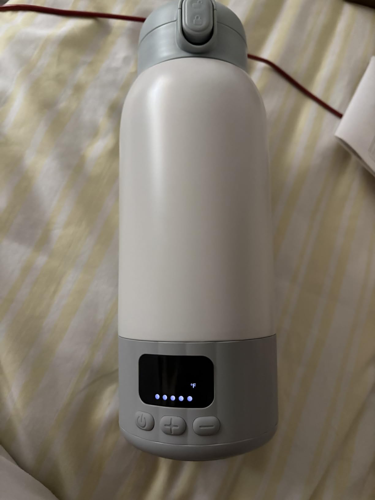 Portable Bottle Warmer for Travel, Fast Heating Milk Warmer, 17 OZ customer photo 1