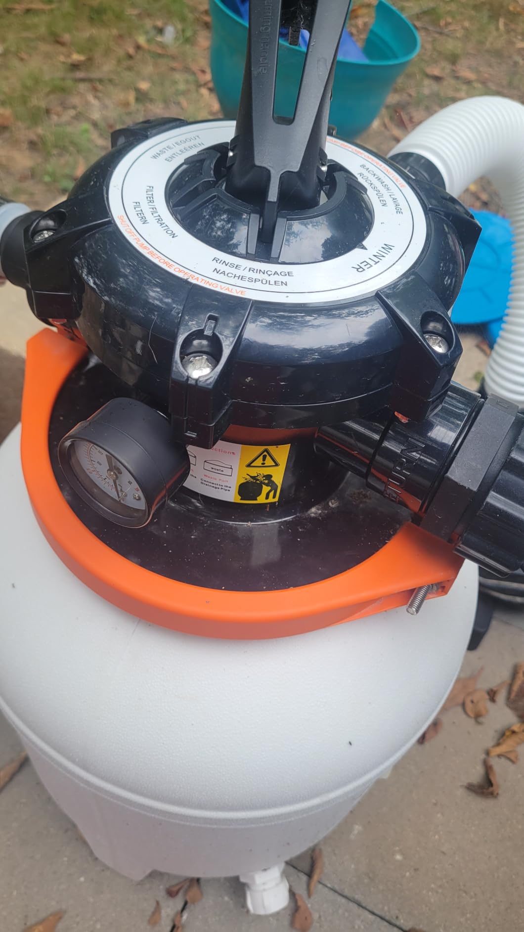 VEVOR FlashPure Sand Filter Pump 12