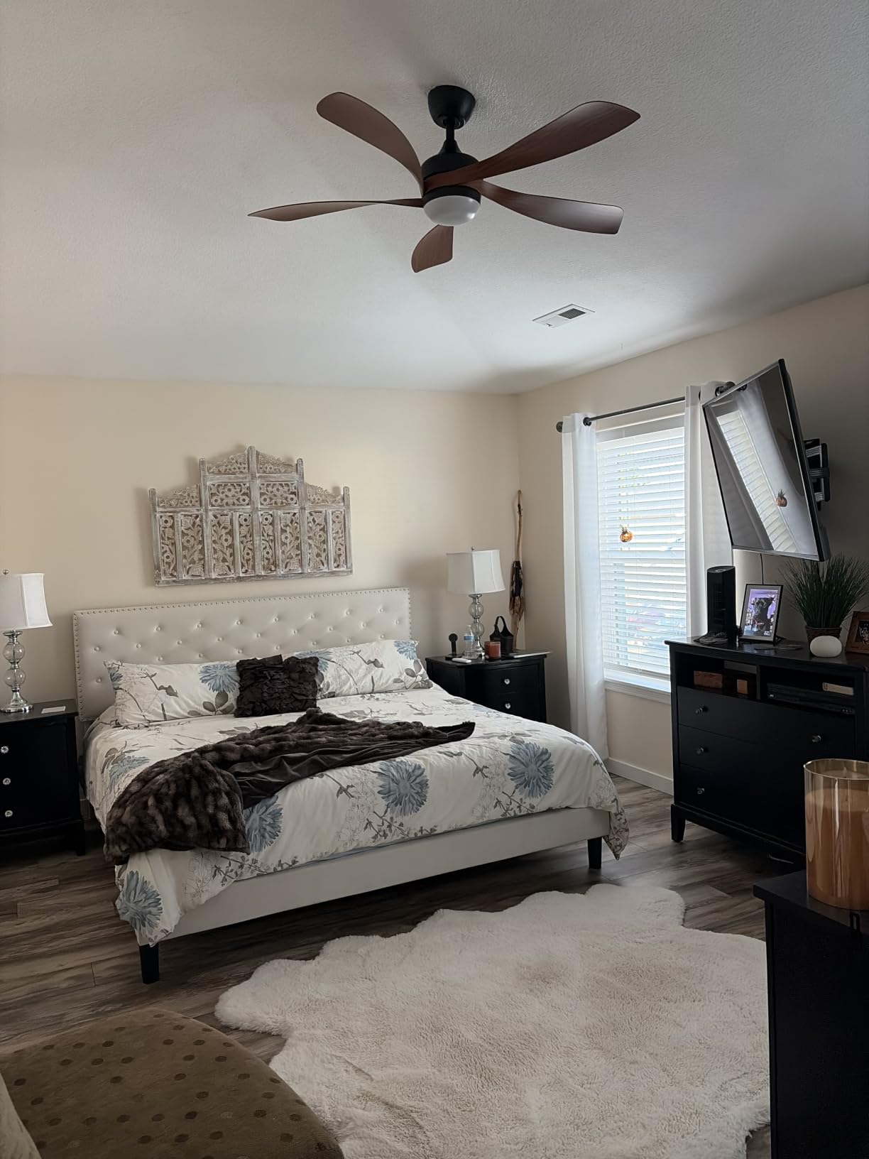 Sofucor 52 Inch Smart Ceiling Fans with Lights and Remote, APP Control customer photo 2