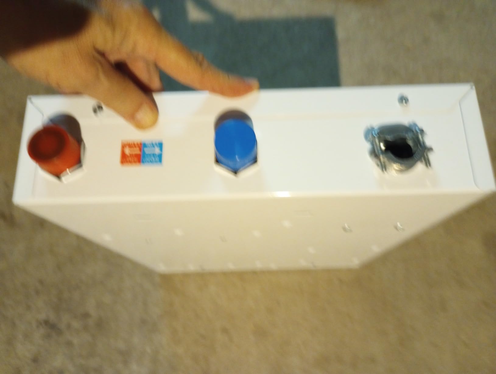 CAMPLUX Electric Tankless Water Heater, 3.5kW at 120 Volts Point of Use Water Heater with Self Modulating Technology, Must HardWird Requiring 10AWG Wire customer photo 1