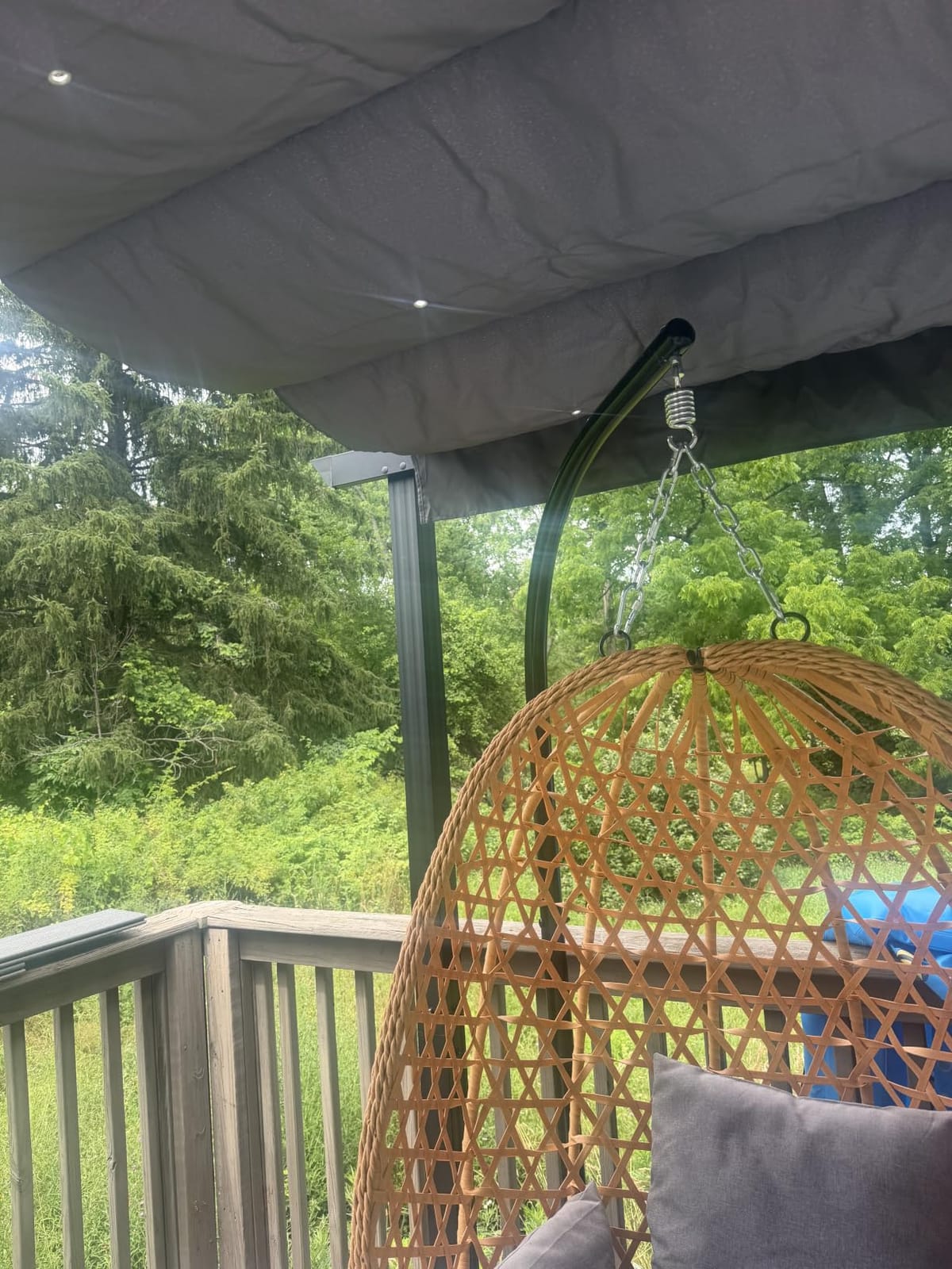 Ahomly 12 X 8 Outdoor Retractable Pergola, Adjustable Shade Canopy, Gray customer photo 1